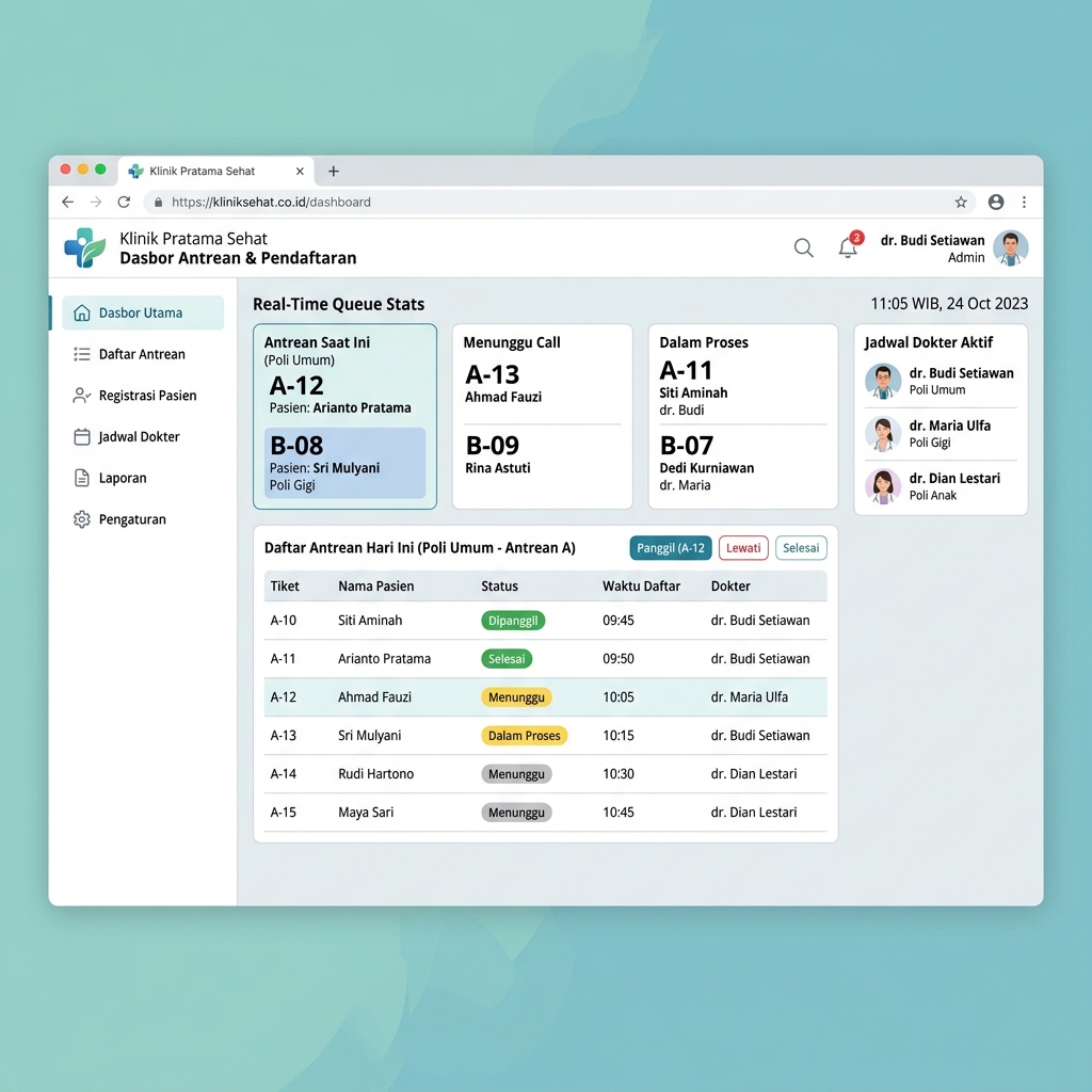 Sistem Antrean Klinik
